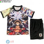 Maglia Bambino Giappone Speciale 2026 Rosso Giallo Nero