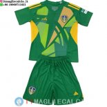 Maglia Bambino Leeds United Portiere 2024/2025 Verde