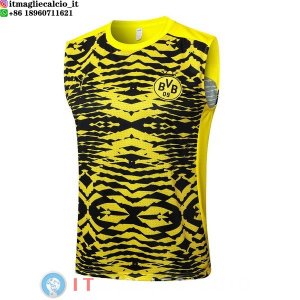 Senza Maniche Maglia Borussia Dortmund 2024/2025 Giallo Nero