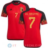 De Bruyne Maglia Belgio Prima Coppa Del Mondo 2022