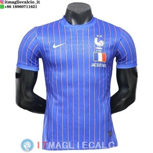 Maglia Giocatori Francia Pre partita 2026 Blu