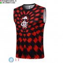 Senza Maniche Maglia Flamengo 2025/2026 Rosso I Nero