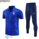 POLO Maglia Set Completo Francia 2026 Blu