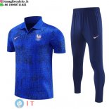 POLO Maglia Set Completo Francia 2026 Blu