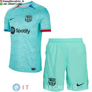 Maglia Set Completo Uomo Barcellona Terza 2023/2024