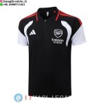POLO Maglia Arsenal 2026/2027 Nero Bianco Rosso POLO Maglia Arsenal 2026/2027 Nero Bianco Rosso