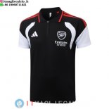 POLO Maglia Arsenal 2026/2027 Nero Bianco Rosso POLO Maglia Arsenal 2026/2027 Nero Bianco Rosso