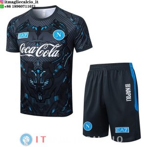 Formazione Maglia Set Completo Napoli 2025/2026 Grigio Blu