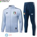 Giacca Set Completo Lunga Zip Bambino Italia 2026 Blu
