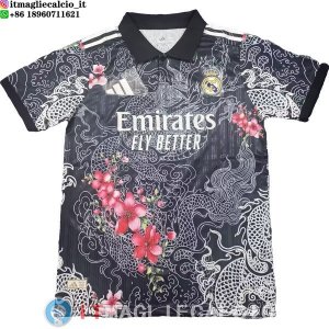 Thailandia Maglia Real Madrid Speciale 2026/2027 Nero Bianco Rosa