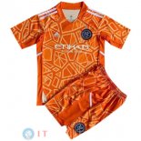 Portiere Maglia Set Completo Uomo New York City 2022/2023 Arancione