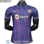 Thailandia Maglia Barcellona Speciale Giocatori 2025/2026 Purpureo Blu