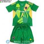 Maglia Set Completo Uomo Boca Juniors Portiere 2024/2025 Verde