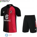 Formazione Set Completo Maglia AC Milan 2023/2024 Nero Rosso