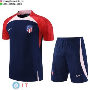 Formazione Maglia Set Completo Atletico Madrid 2023/2024 Blu Rosso