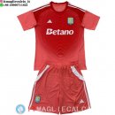 Maglia Set Completo Uomo Aston Villa Portiere 2025/2026 Rosso