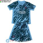 Maglia Set Completo Uomo Paris Saint Germain Portiere 2024/2025 Blu