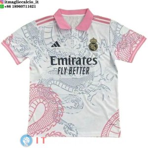 Thailandia Maglia Real Madrid Speciale 2025/2026 Bianco Rosa