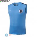 Senza Maniche Maglia Inghilterra 2026 Blu Luce