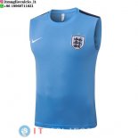 Senza Maniche Maglia Inghilterra 2026 Blu Luce Senza Maniche Maglia Inghilterra 2026 Blu Luce