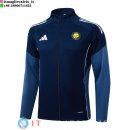 Giacca Lunga Zip Al-Nassr 25-26 Blu Navy