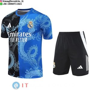 Formazione Maglia Set Completo Real Madrid 2025/2026 Nero Blu