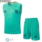 Senza Maniche Set Completo Maglia Fluminense 2025/2026 Verde Senza Maniche Set Completo Maglia Fluminense 2025/2026 Verde