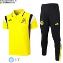 POLO Maglia Set Completo Borussia Dortmund 2023/2024 Giallo Bianco Nero