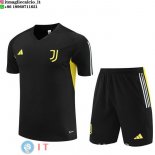 Formazione Bambino Set Completo Maglia Juventus 2023/2024 Nero Giallo