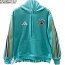 Felpa con Cappuccio Germania 2026 Verde