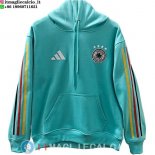 Felpa con Cappuccio Germania 2026 Verde