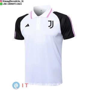 POLO Maglia Juventus 2023/2024 Bianco Nero