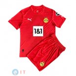 Maglia Bambino Borussia Dortmund Portiere 2022/2023 Rosso