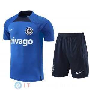 Formazione Maglia Set Completo Chelsea 2022/2023 Blu II Bianco