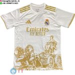 Thailandia Maglia Real Madrid Speciale 2025/2026 Bianco Giallo Thailandia Maglia Real Madrid Speciale 2025/2026 Bianco Giallo