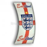 Calcio Bandiera Inghilterra Bianco