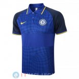 POLO Maglia Chelsea 2022/2023 Blu Giallo