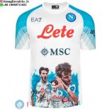 Thailandia Maglia Napoli Speciale 2023/2024 Bianco Blu