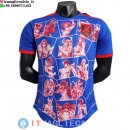 Thailandia Maglia Giappone Speciale Giocatori 2023 Blu Rosso