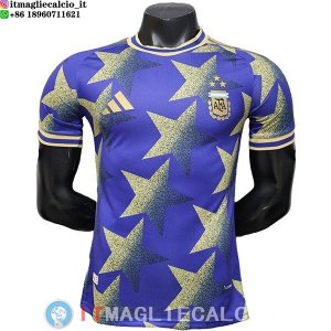 Maglia Argentina Speciale Giocatori 2026 Purpureo Giallo