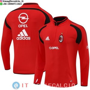 Felpa Da Allenamento AC Milan 04-05 Rosso