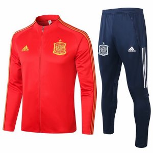 Maglia Giacca Set Completo Spagna 2020 Rosso