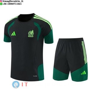 Formazione Set Completo Maglia Messico 2026 Verde Nero