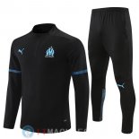 Giacca Set Completo Marseille 21-22 Nero Blu