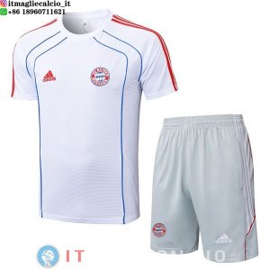 Formazione Set Completo Bayern Monaco 2025/2026 Bianco Blu Grigio