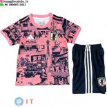Maglia Bambino Giappone Speciale 2026 Rosa Nero