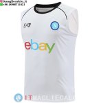 Senza Maniche Maglia Napoli 2024/2025 Bianco Senza Maniche Maglia Napoli 2024/2025 Bianco