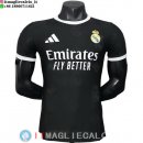 Thailandia Maglia Real Madrid Speciale Giocatori 2025/2026 Nero I Bianco