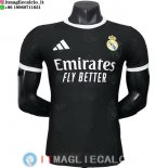 Thailandia Maglia Real Madrid Speciale Giocatori 2025/2026 Nero I Bianco Thailandia Maglia Real Madrid Speciale Giocatori 2025/2026 Nero I Bianco