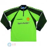 Retro Portiere Maglia Manchester United Prima 1998/1999 ML